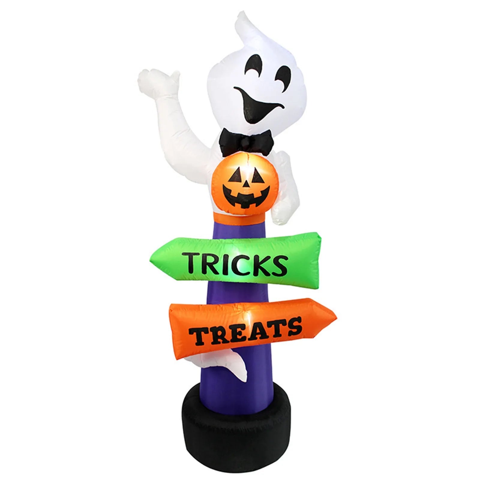 Halloween Inflatable Glowing Signpost Outdoor Decoration-2