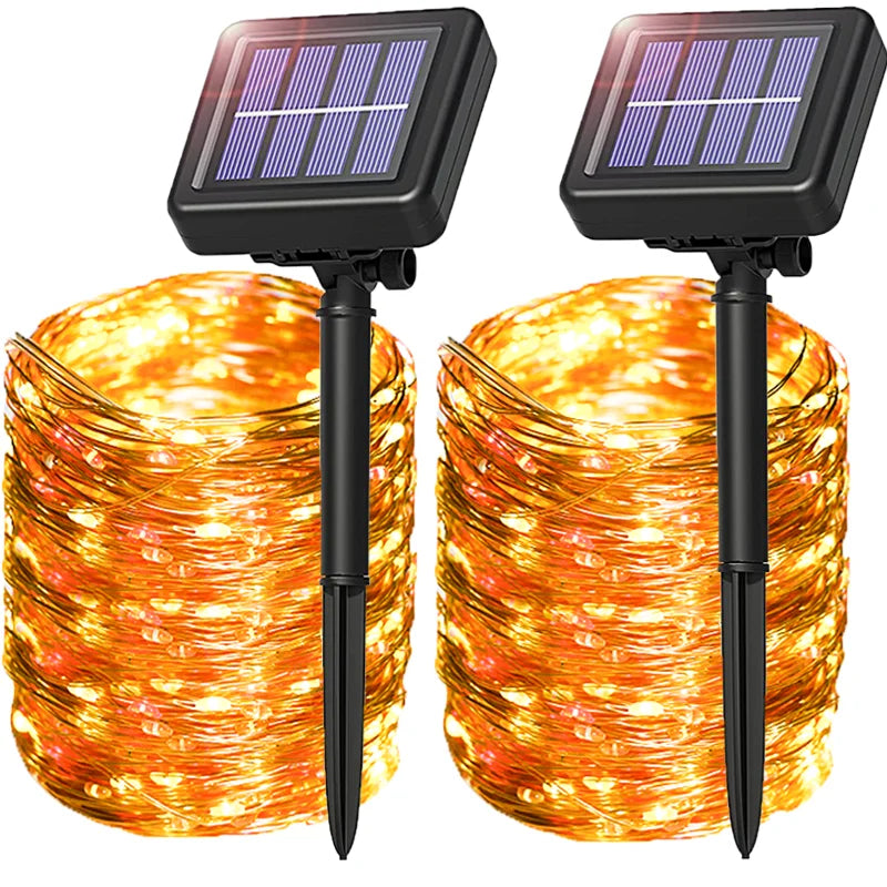 Waterproof LED Solar String Lights Outdoor-0