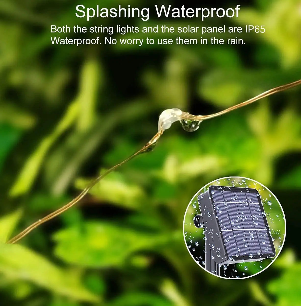 Waterproof LED Solar String Lights Outdoor-3