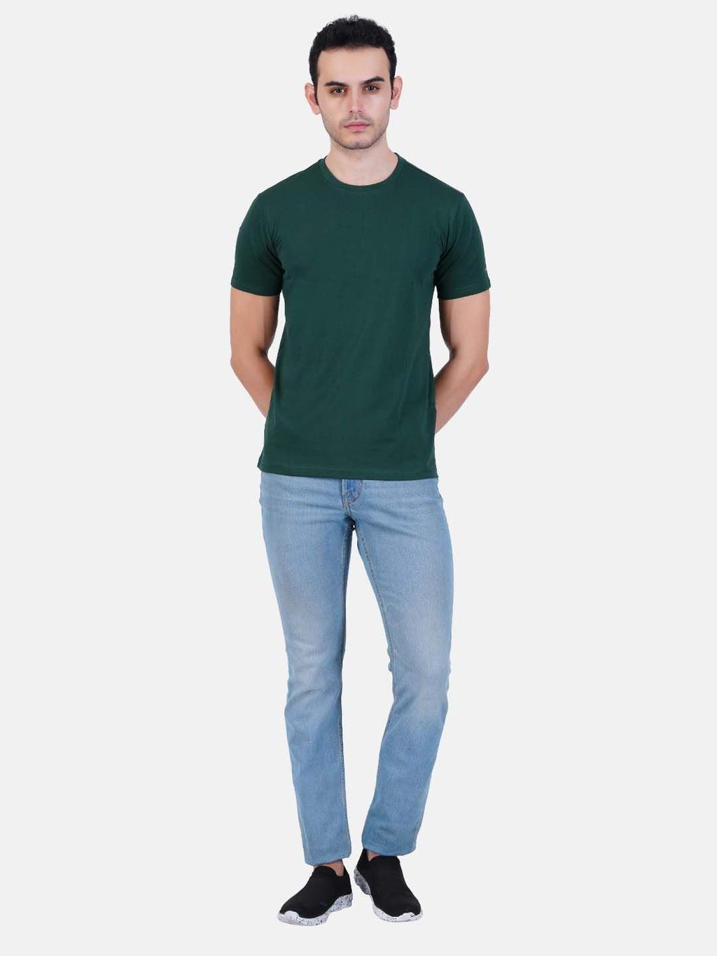Round Neck Tshirt Gree