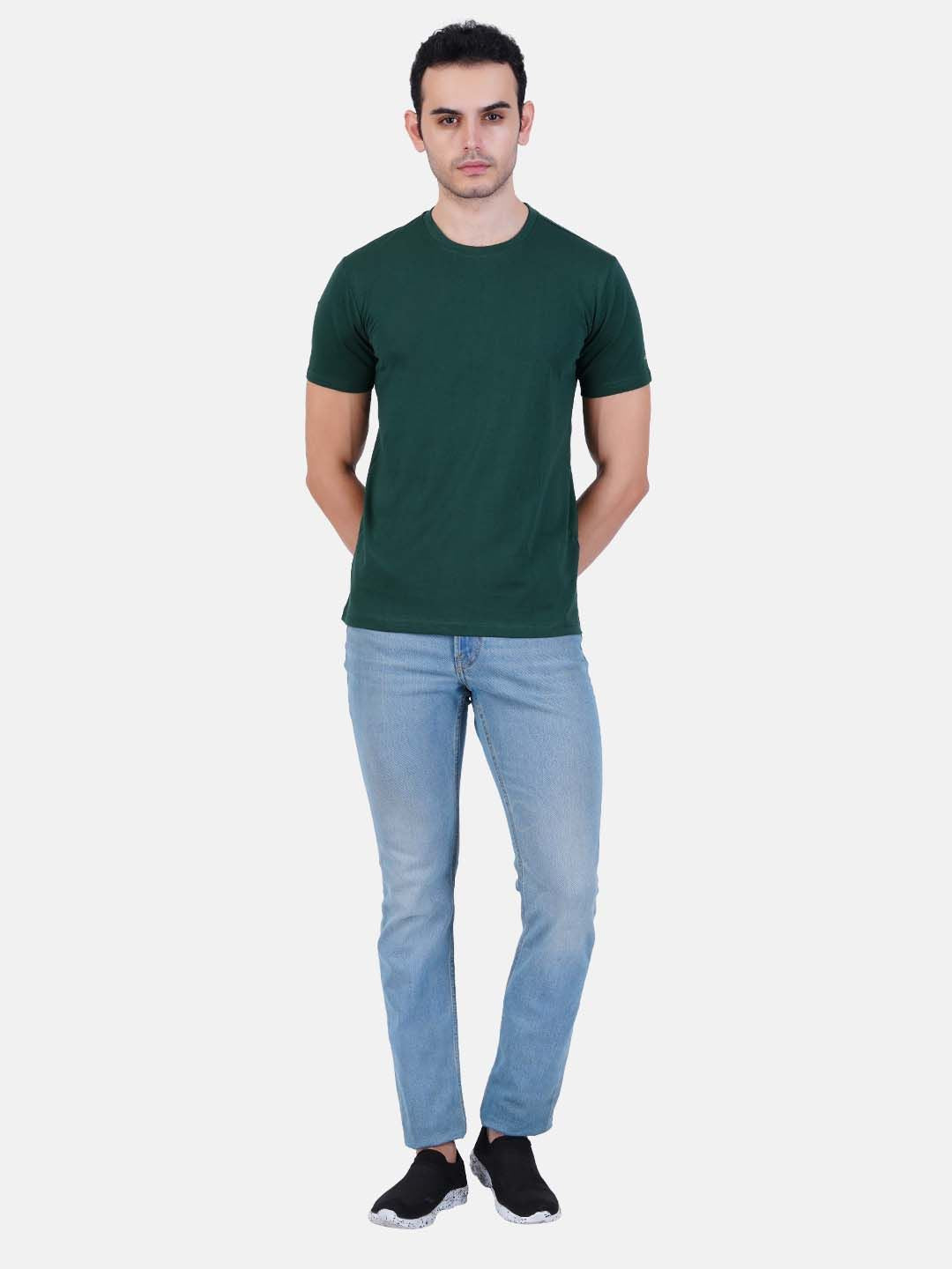 Round Neck Tshirt Gree
