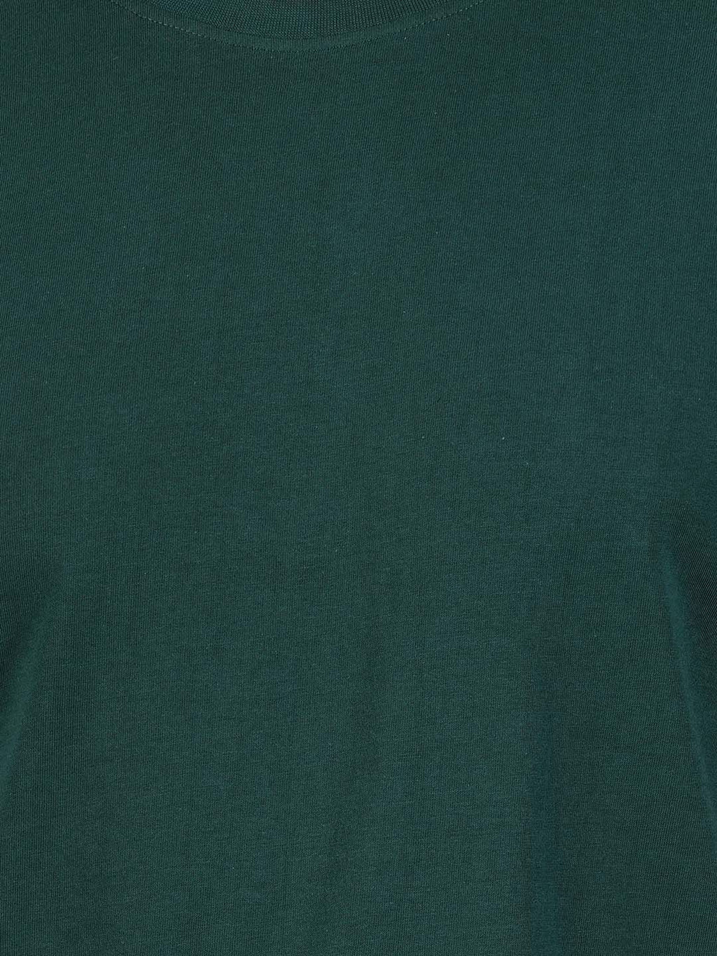 Pure Cotton T-Shirt for Men and Women - Bottle Green-9