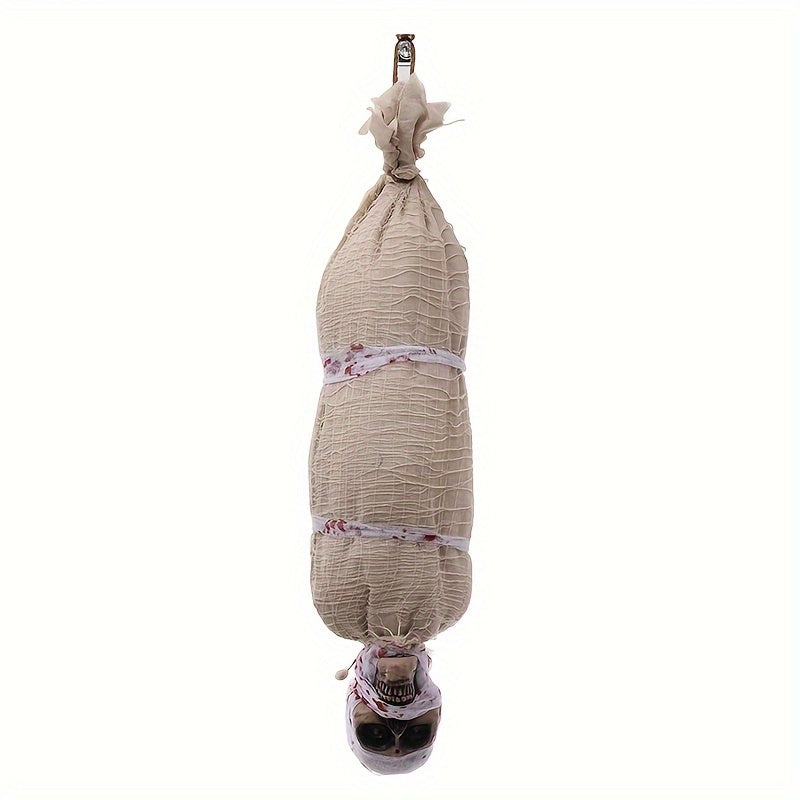 Hanging Mummy – Battery-Powered Fabric Ornament-0