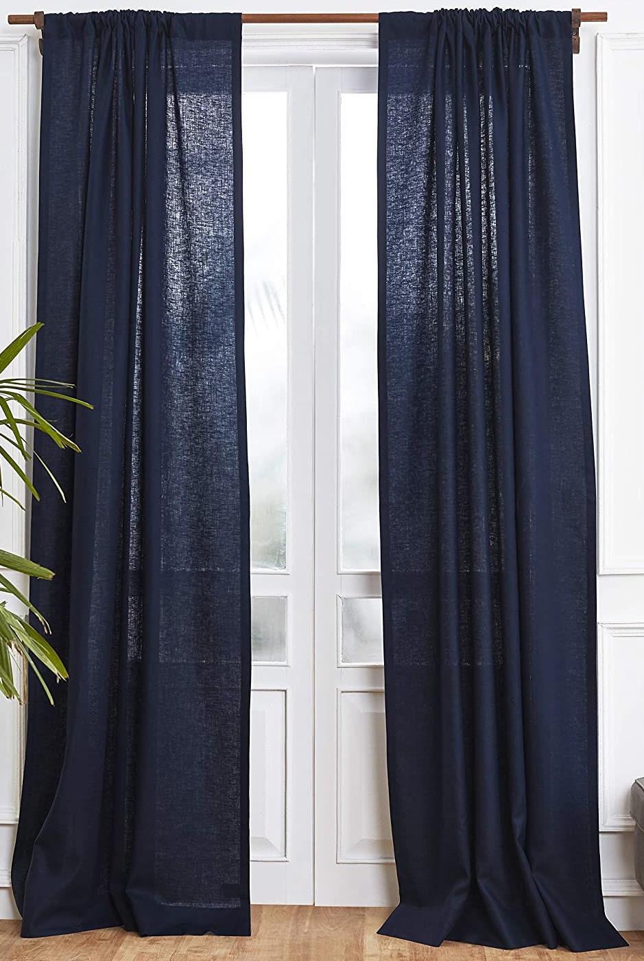 Linen Cotton Mix Curtains-3