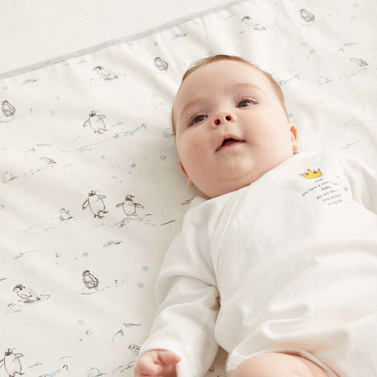 Magic Adventure Waterproof Baby White Changing Mat-1